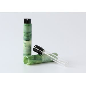 Refillable Mini Perfume Atomiser Spray Bottles Emerald Green Color Free - Sample