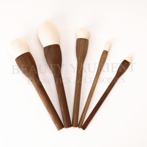 5piece Antibacterial Makeup Brushes Makeup Blending Brush Set Customizable