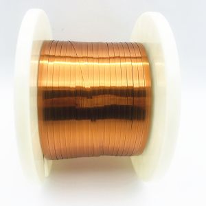China Polyamideimide Rectangular Enamelled Copper Wire 4.0mm * 0.65mm on sale