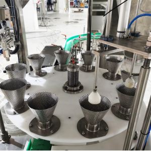 Automatic Solids Multi-Head Scale Filling Machine Mushroom Slices Multihead