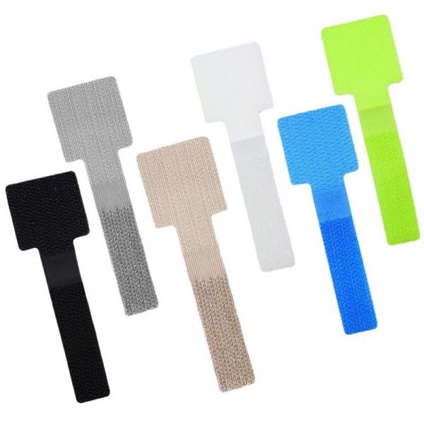 Colorful Hook And Loop Cable Ties Snap On High Tensile And Shear Strength For
