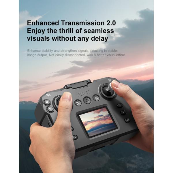 K6 Max Drone Wifi Foldable Remote Control Helicopter Perfect for Thrilling RC Dron Toy Gifts