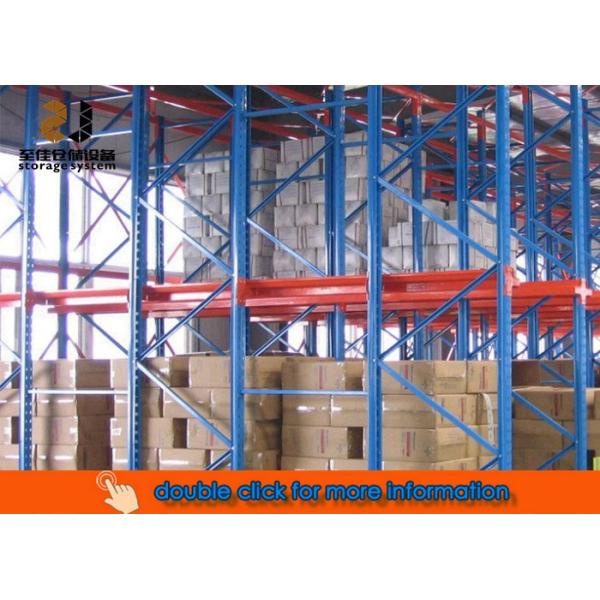 Industrial Drive In Pallet Racking Heavy Duty Push Back Pallet Racks