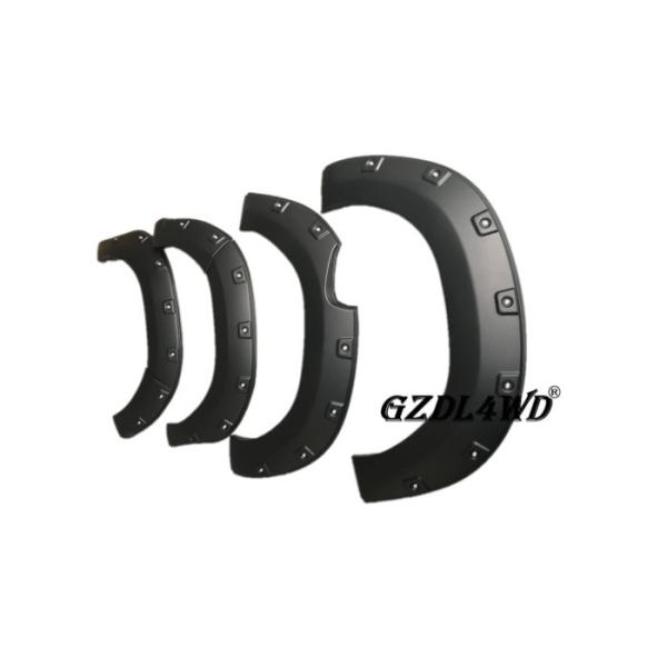 Injection Molding Car Fender Flares For Toyota Hilux Revo 2015-2016 , Flared Wheel Arches