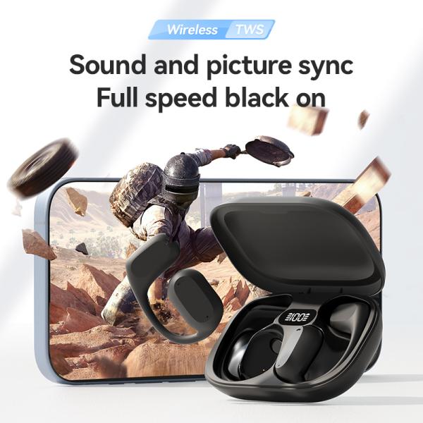 ETEK OWS TWS Bluetooth 5.3 Earphones with F14.2 Copper Ring Speaker