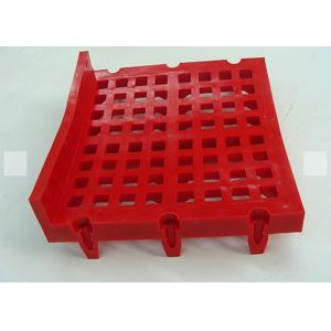 Slotted Apertures Polyurethane Screen Mesh Panel Fit Cylindrical Quarry
