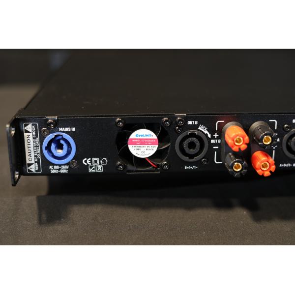 Buy 900W*2 Digital Power Amplifiers For Small Stage With Damping Coefficient >3200 Wide Frequency at wholesale prices