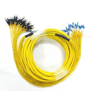 Fiber Patch Cord Price FC-LC-SM-G652D-24Core Branch Breakout Patch Cord 24 Cores