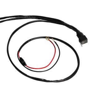 24V Electronic Components Custom Cable Assemblies With Foglight Lamp