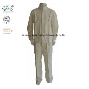 China Canvas Cotton Fire Resistant Suit High Rated Arc Flash Protective Working on sale