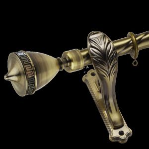 Simple Aluminum Alloy Final 28mm Curtain Rod Set