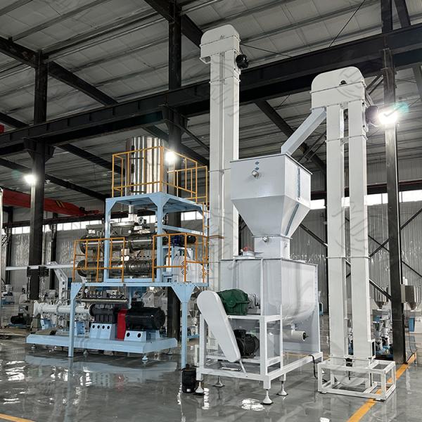 Stainless Steel Twin Screw Dry Pet Food Extruder equipment