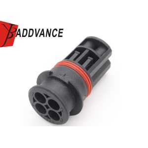 4 Pin Female Round Waterproof Electrical Automotive Connector