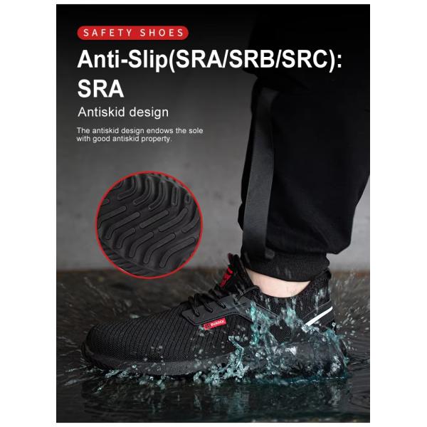 Mens Casual Steel Toe Shoes , Sport Style Safety Shoes For Men Work