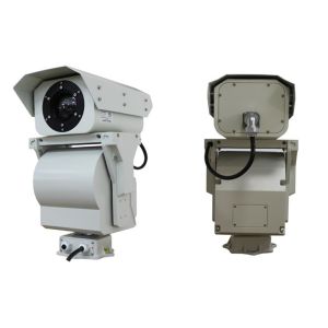 Night Vision Security PTZ Thermal Imaging Camera , Outdoor Long Range Camera