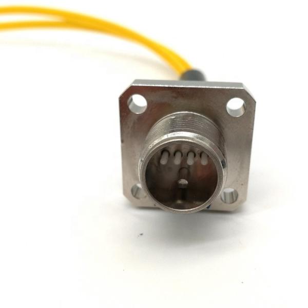 EMI Protected Outdoor Patch Cable Connector ODC Socket To LC/SC/ST/FC 4 Fiber