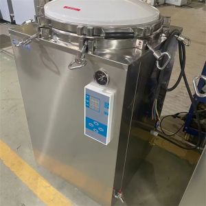 75L 100L Steam Sterilizer Autoclave Automatic Vertical Hand Wheel Pressure