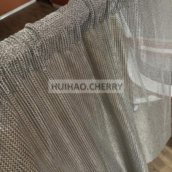 Premium stainless steel 316L fireplace mesh curtain