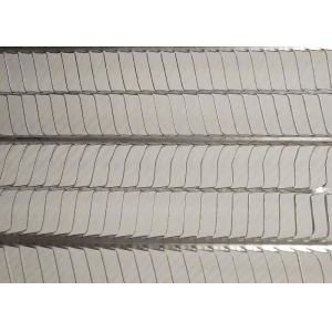 Silver 7*20mm Hole Galvanised Rib Lath 2.5m Length For Industrial Building