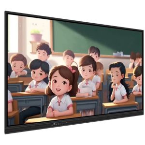 Quality 55 65 75 86 98 105 Inch 4K Digital Interactive Flat Panel Touch Screen Ai Smart Interactive Whiteboard for Classroom Conference for sale