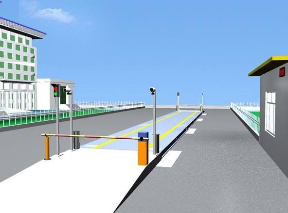 Weigh In Motion Vehicle Weighing Systems Industrial Weighbridge 150 Ton