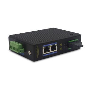 UT12FP-SC20 unmanaged industrial 2x10/100Base-Tx POE+ 1x100M-Fx SC ethernet