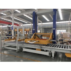 Palletiser Case Palletizer Equipment With TR / Nsk Waterproof Bearings