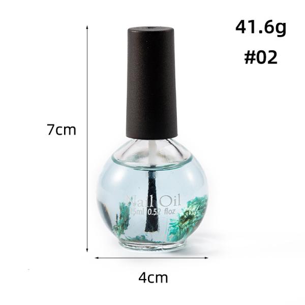 Nail Care Cuticle Dried Flower Nutrition Private Label Strawberry Scents Safe and Odorless 7 Scented Cuticle Oil for Nail Salon