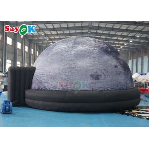 Craft 5m Diameter Dome Inflatable Planetarium Tent Custom Logo Pattern