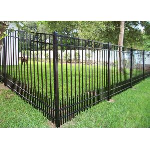 Powder Coating L2.7m Decorative Aluminium Fencing