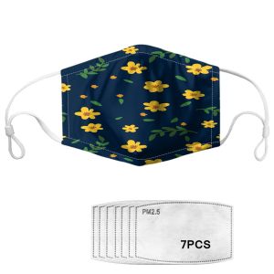 Reusable Dust Face Mask With Filter Replaceable