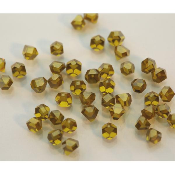 Buy Industrial Yellow HPHT Lab Grown Diamonds Large Size Monocrystalline Diamond at wholesale prices