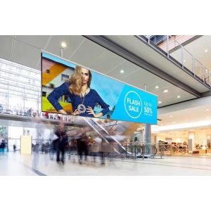 China P3.97-P7.81 Transparent Window Round Led Display Screen Flexible on sale