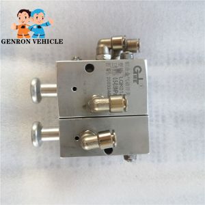 Fuel Tank Truck Aluminum Pneumatic Control Block Push Button