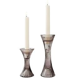 Hot sales customized clear crystal glass candelabra candlestick holder