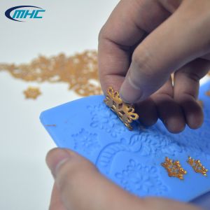 Edible Flexible Silicone Baking Utensils Cake Lace Mats Disposable Customized