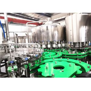 Beverage Liquid Glass Bottle Filling Machine 500ml Juice Processing And
