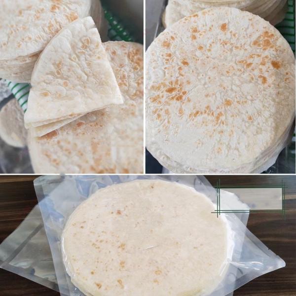 Fully automatic Tortilla flour Mexican pancake packaging and making machine