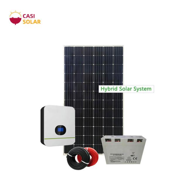 Buy 400V Hybrid Solar Power System 50KW Mono Solar Panel at wholesale prices