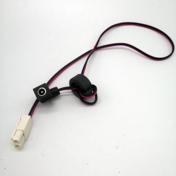 Buy Black PVC Insulated OEM ODM Wire Harness with Ferrite Anti-interference Magnetic Ring DC 5.5*2.5mm at wholesale prices