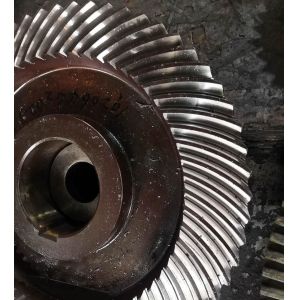Spiral Bevel Gear With Gleason Gear Profile Type For Custom Made Power