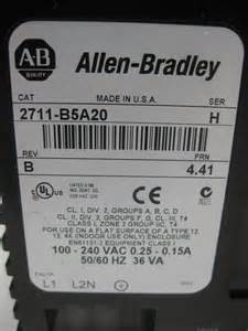 Buy Antirust PLC Touch Screen Interface , SER H FRN 4.46 AB Touch Screen 2711B5A20 at wholesale prices