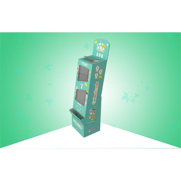 Dropping Pocket POP Cardboard Display Stands 4 Columns To Promoting Surprise