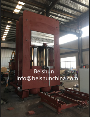 Buy 1200 Ton Pressure Automobile Rubber Mat Hydraulic Vulcanization Molding Press at wholesale prices