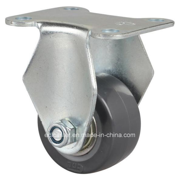 Buy Mini Edl 1.5" Rigid Caster 26015-76 with 38mm PU Wheel and High Load Capacity of 40kg at wholesale prices