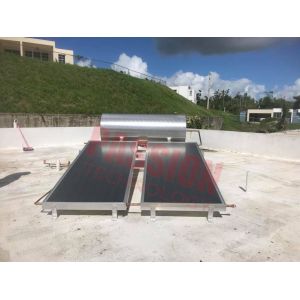 200L 300L Rooftop Solar Water Heater , Solar Energy Water Heater Closed Loop