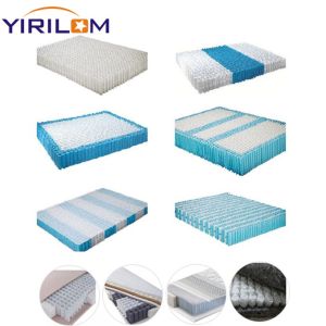 7 Inches Height Comfortable And Quiet Pocket Coil Springs For Mattress Support