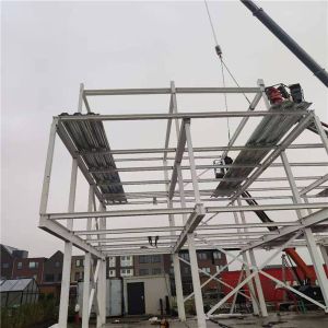 Cement Board Steel Structure Homes With Floor Deck