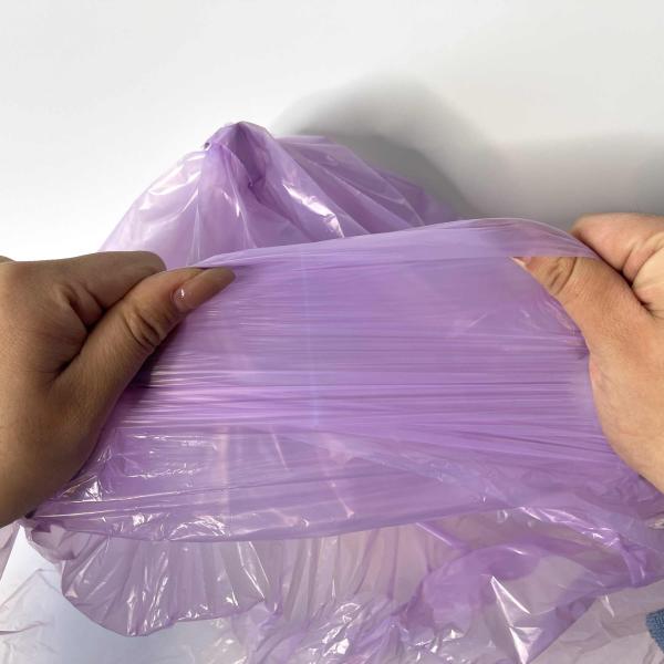 OK Compost Certified Beauty ya Vest Type Garbage Bag for Household Convenience
