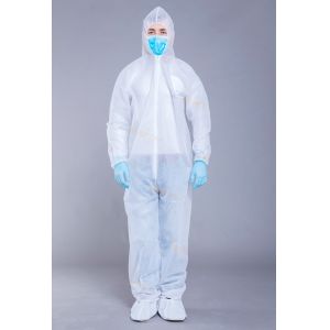 SMS Elastic Cuff Personal Safety 50g Disposable Coveralls